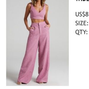 Showpo pink adelaide two piece